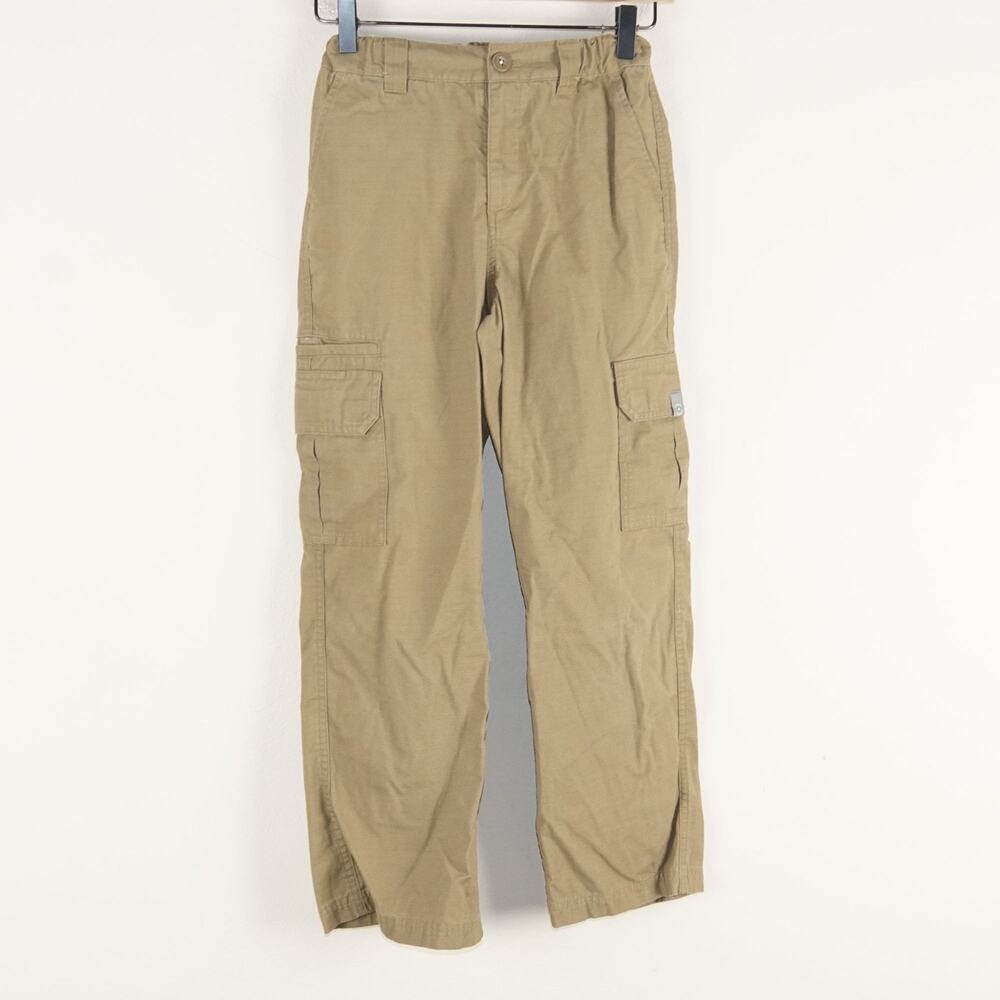 Insect Shield Ripstop Brown Outdoor Repellent Apparel Cargo Pants Boys Sz 10 / M